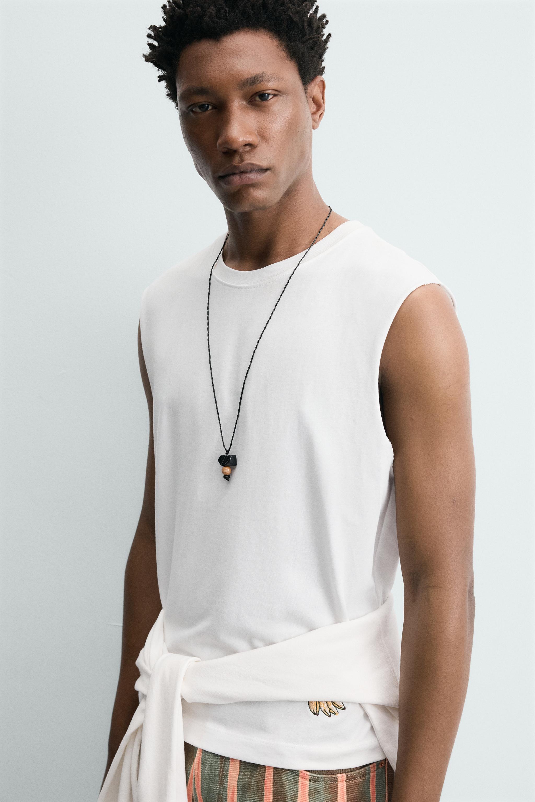 BANANA EMBROIDERED TANK TOP